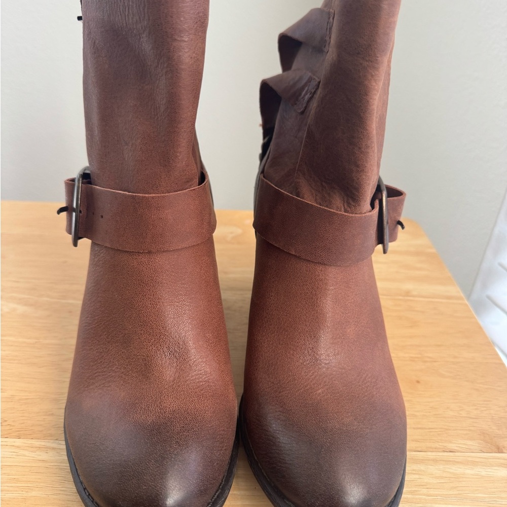 Lucky Brand Brown Ankle Boots
